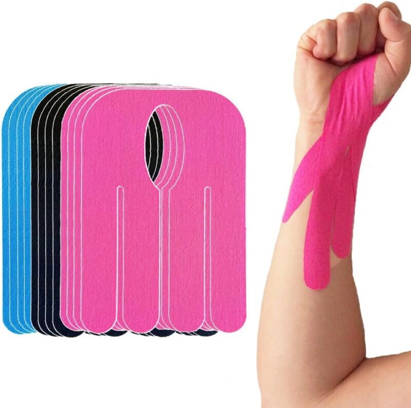 wrist kinesiology tape