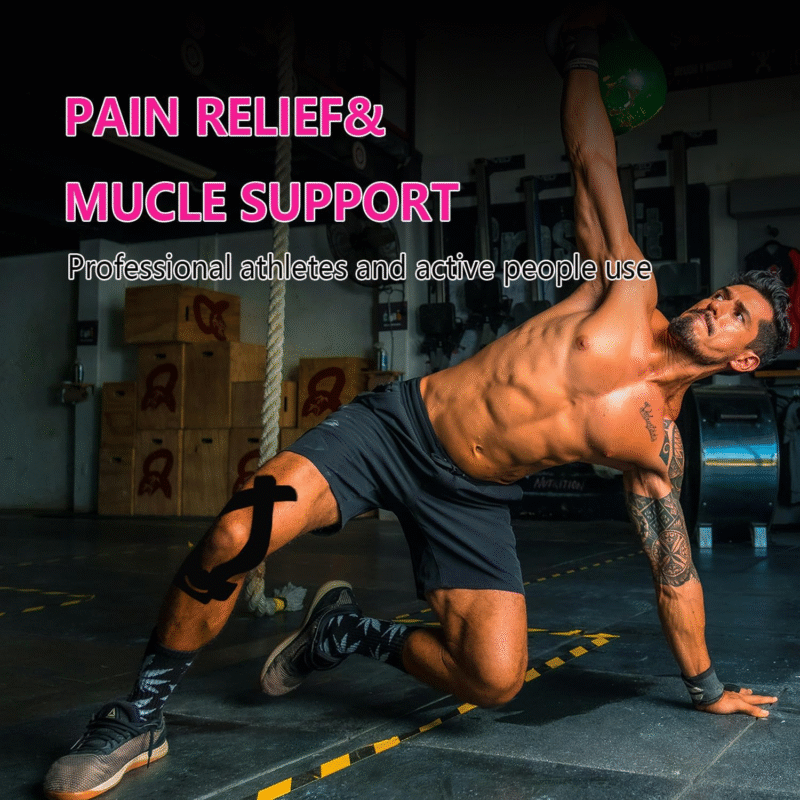 knee kinesiology tape