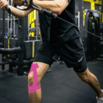 knee kinesiology tape